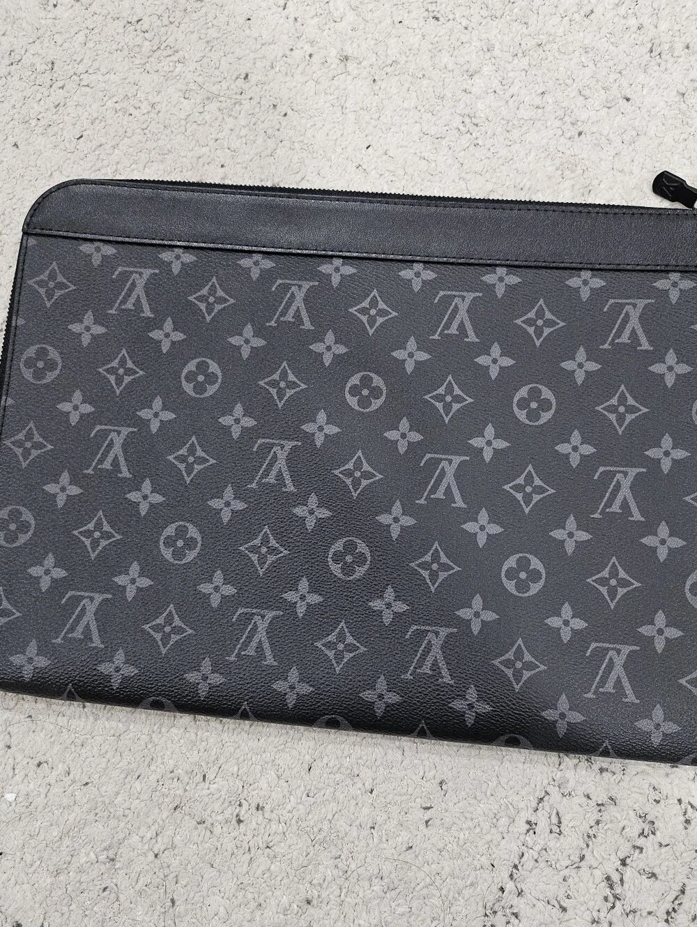 Louis Vuitton Monogram Eclipse Canvas Pochette Jour NM